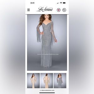 La Femme gown style #24162 NWT